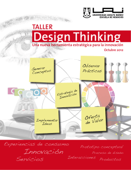 Design Thinking - Universidad Adolfo Ibáñez