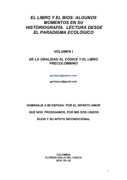 el libro y el bios - Universidad Cristiana de Panamá