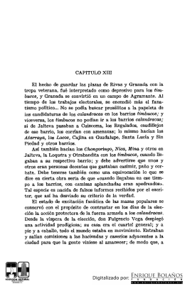 de Historia de Nicaragua, Francisco Ortega Arancibia