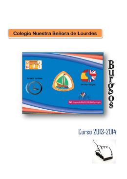Curso 2013-2014 - Colegio Nuestra Señora de Lourdes