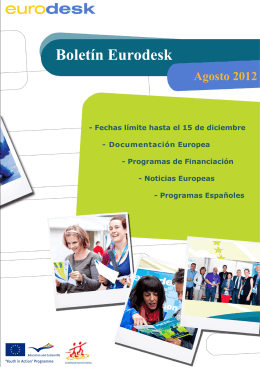 Boletin Eurodesk - Programa Juventud en Acción