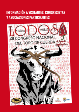 informacion práctica - Peña Lodosa por el Toro