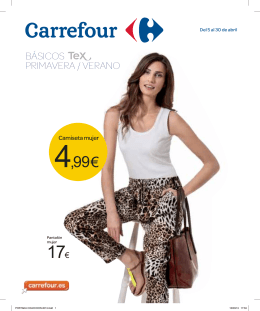 4,99€ - Carrefour