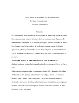 Resumen - Universidad Interamericana de Puerto Rico