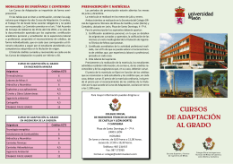 información - Colegio Oficial de Ingenieros Técnicos de Minas de
