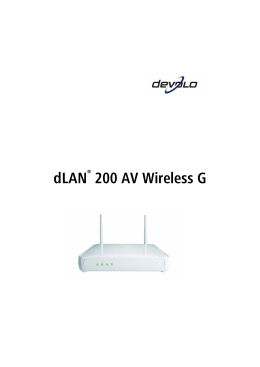 dLAN 200 AV Wireless G