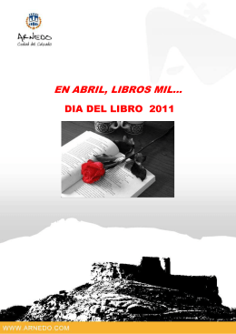 DIA LIBRO 2011 folleto - Ayuntamiento de Arnedo
