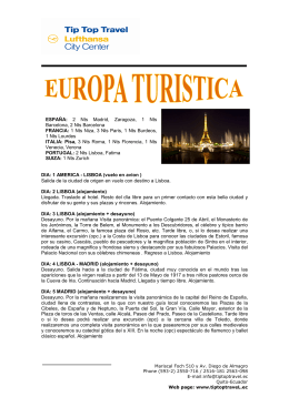 EUROPA TURISTICA - Tip Top Travel LCC
