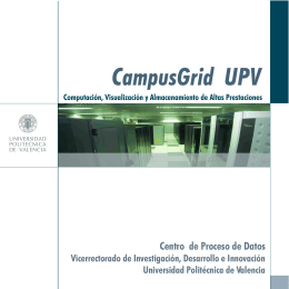 CampusGrid UPV - Universidad Politécnica de Valencia
