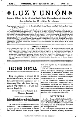 Luz y unión 19010315 - Federación Espírita Española