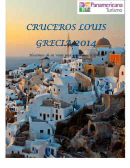 CRUCEROS LOUIS GRECIA 2014