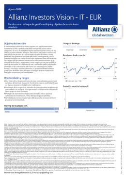 Allianz Investors Vision ? IT ? EUR