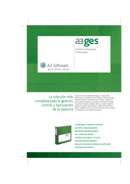 a3ges - Soluciones Informáticas Globales