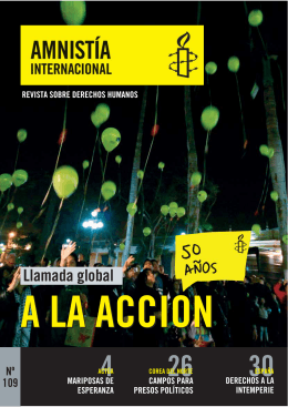 nº 109 Julio - Agosto 11 - Amnistía Internacional Argentina