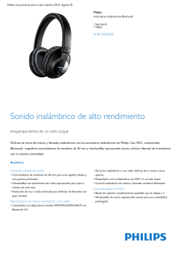 Auriculares Bluetooth inalámbricos supraaurales negros