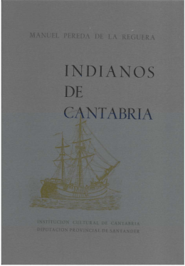 Indianos de Cantabria - Centro de Estudios Montañeses