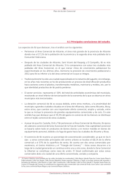 06.- PAC Ibi - Conclusiones y Lineas de actuacion.indd