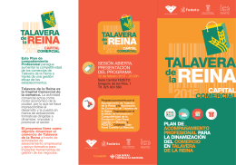 Folleto informativo - Fundación Caja Rural Castilla