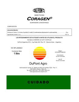 CORAGEN - DuPont