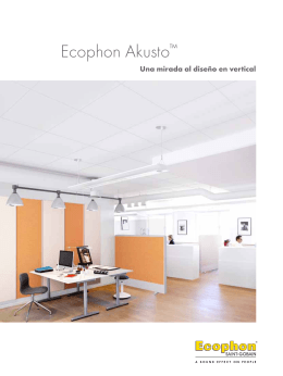 Ecophon Akusto™ - Una mirada al diseño en vertical