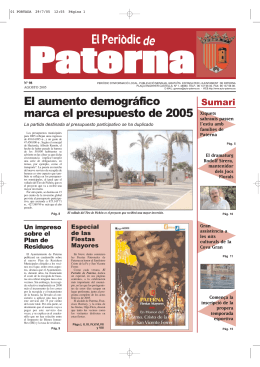 01 PORTADA - Ajuntament de Paterna