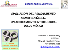 Agroecologia SLP Nov 2011