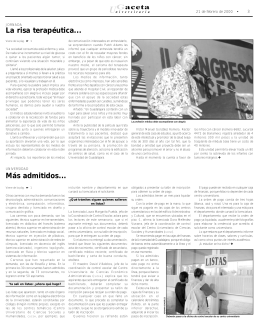 pagina 3. - La gaceta de la Universidad de Guadalajara