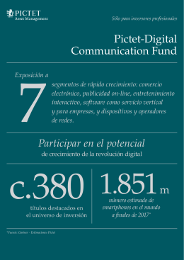 Pictet-Digital Communication Fund