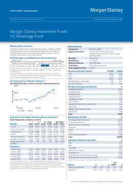 Morgan Stanley Investment Funds US Advantage Fund