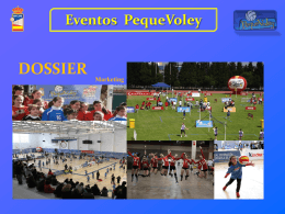 Eventos PequeVoley - Real Federación Española de Voleibol