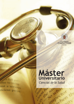 Máster - Universidad Complutense de Madrid