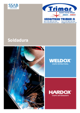 Soldadura hardox - Industrias Trimar
