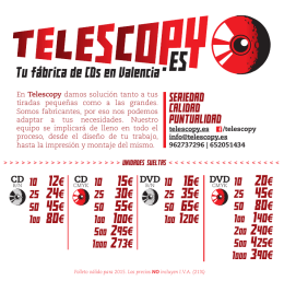 telescopy precios 2015