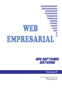 WEB - Apu Software