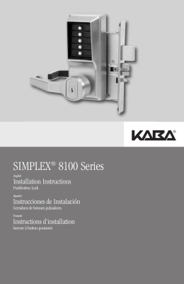 SIMPLEX® 8100 Series
