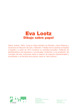 Eva Lootz - Galería ArteSonado