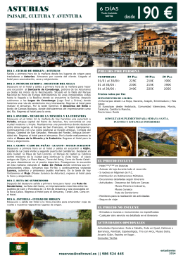 Asturias - Paisaje, Cultura y Aventura 6D