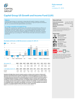 Capital Group US Growth and Income Fund (LUX)