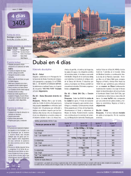 Dubai en 4 días - mercosurviagens.com.br