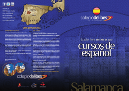 Cursos de español en España Colegio Delibes