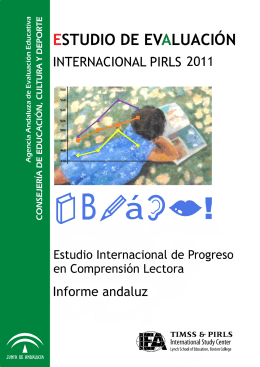 PIRLS 2011. Informe Andaluz. Año 2012
