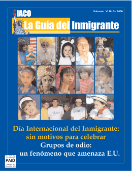 La Guía del Inmigrante - IACO - Immigration & American Citizenship