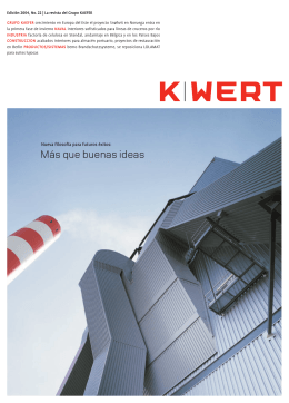 Más que buenas ideas - KAEFER Global Website