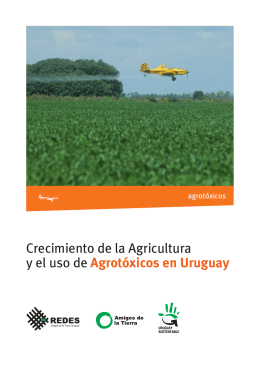 Crecimiento de la Agricultura y el uso de Agrotóxicos en