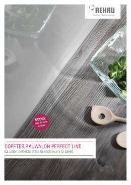 Catálogo RAUWALON Perfect Line 2015.indd