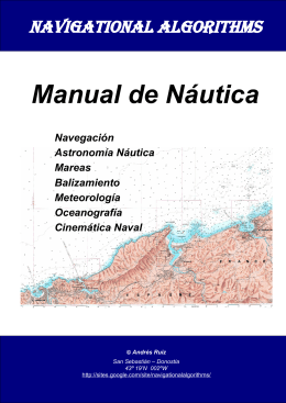 Manual de nautica - Escuela Marítima Española