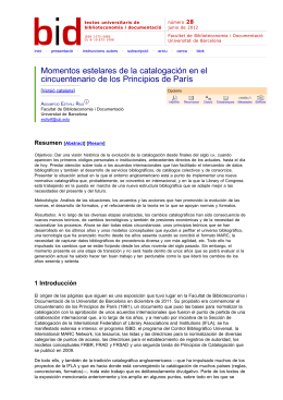 Imprimir - BiD: textos universitaris de biblioteconomia i documentació