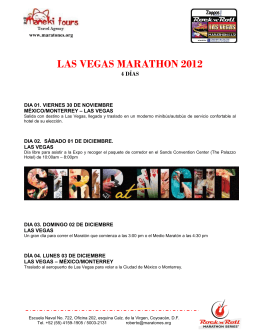 las vegas marathon 2012