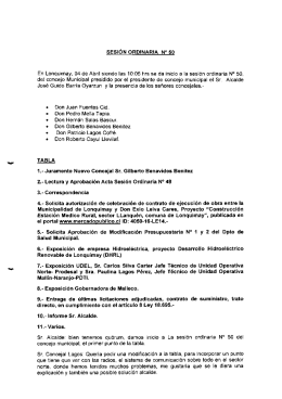 ÿþ2 0 1 4 - 0 6 - 2 6 ( 1 ) - Municipalidad de Lonquimay