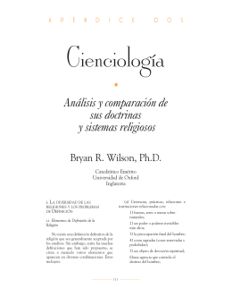 SPA-10-Appendix 2 - Wilson - Cienciología: Teología y práctica de
